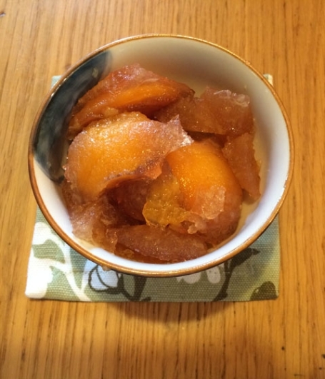 咳をやわらげる!【びわとすもものゼリー】6月Menu